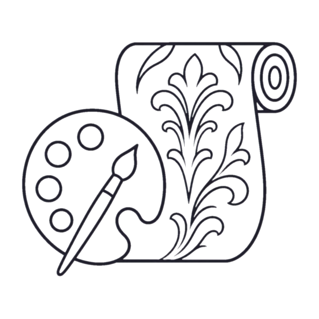 Custom Wallcovering Installation Icon